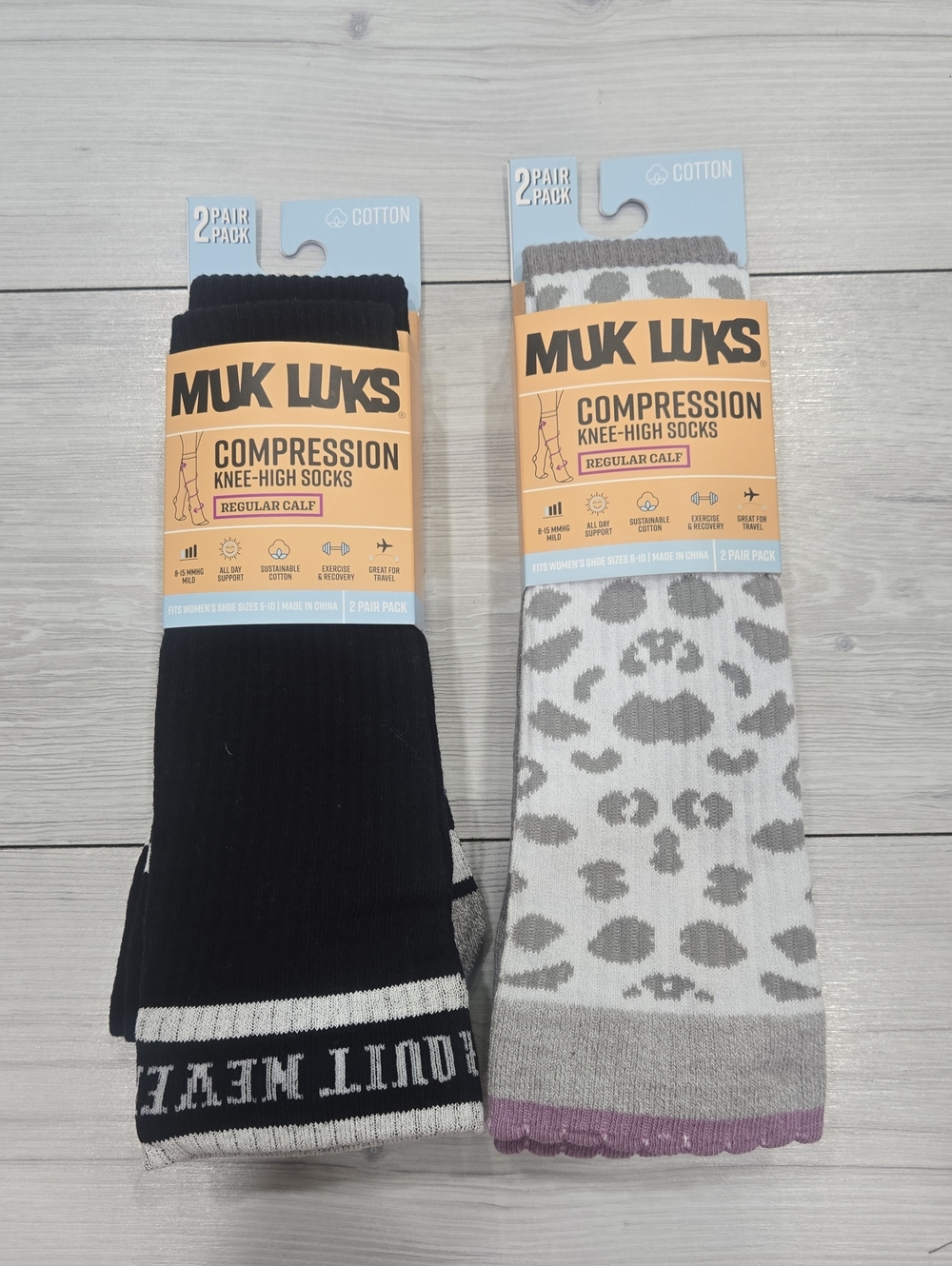 Muk Luks Women’s Compression Knee-High Socks
